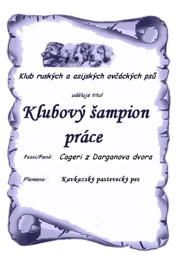 KCHP Cageri z Darganova dvora